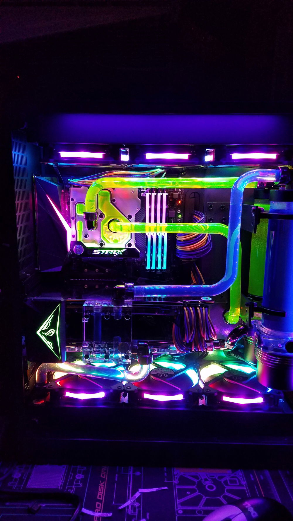 UV & RGB lighting