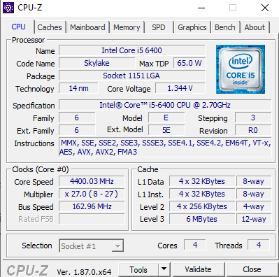 All CPU data.