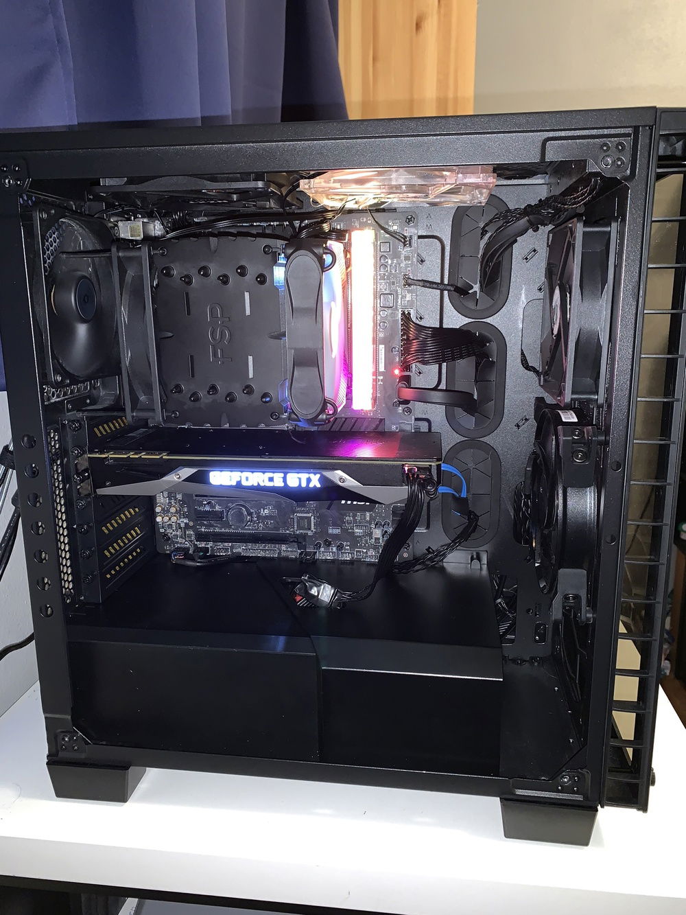 Without TG and turned on.