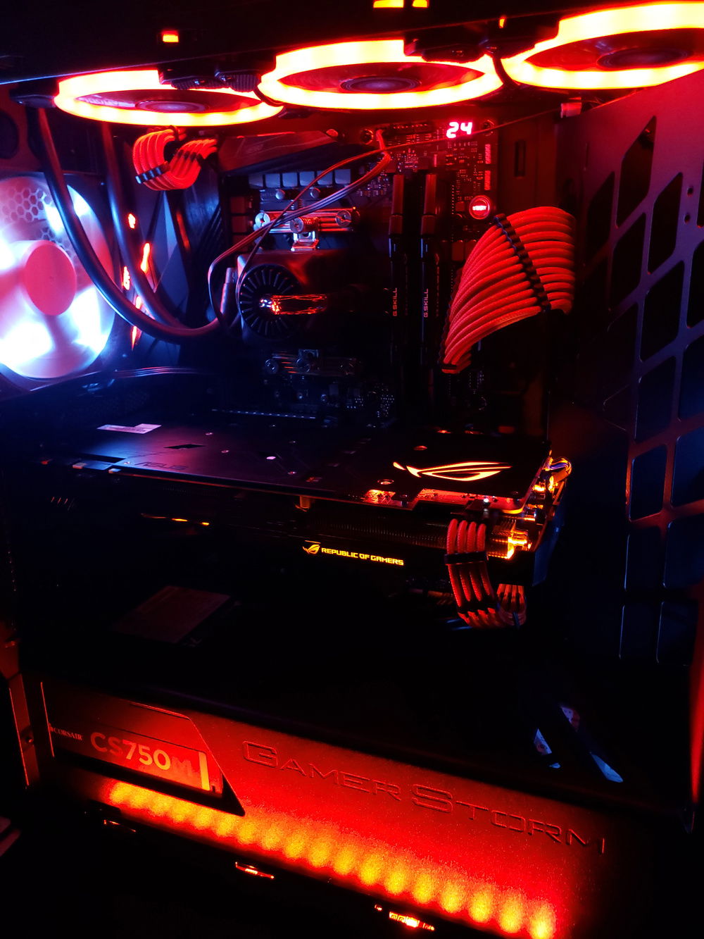 View with the side panel off.