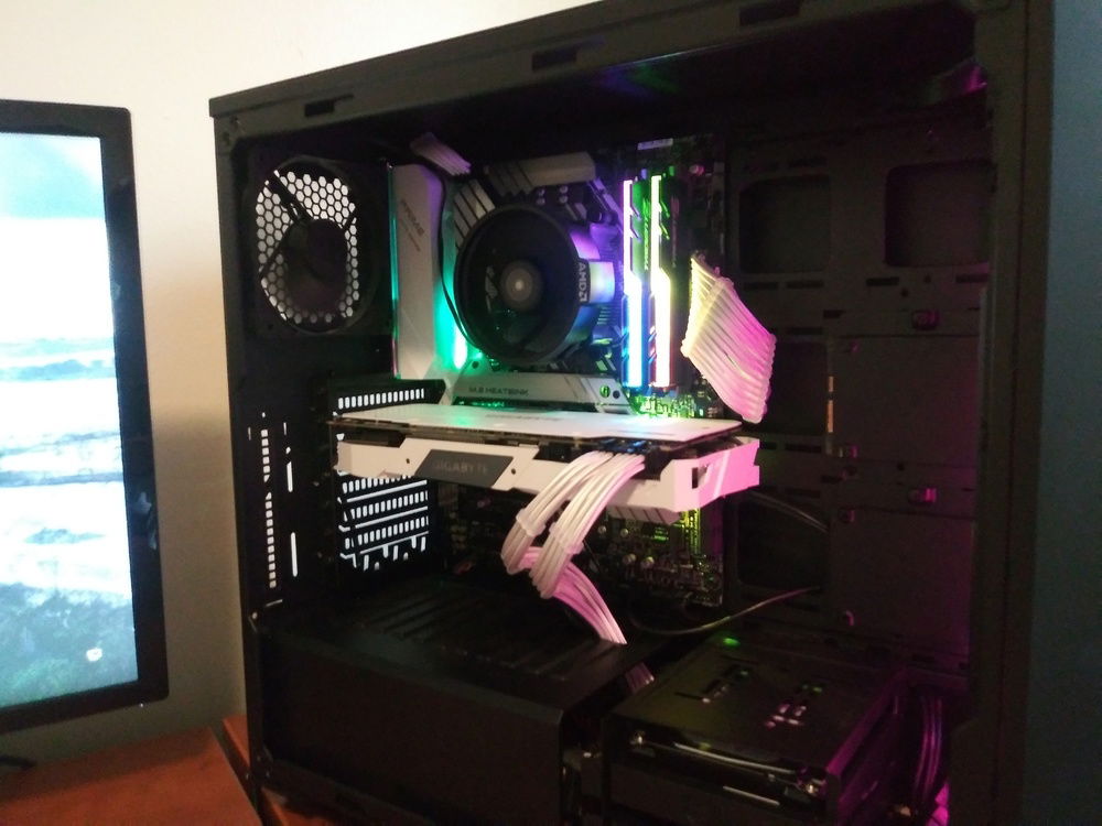 With a Default, out-of-the-box CPU Fan. will make an attempt to use a rear exhaust AIO to have a little extra over clock.