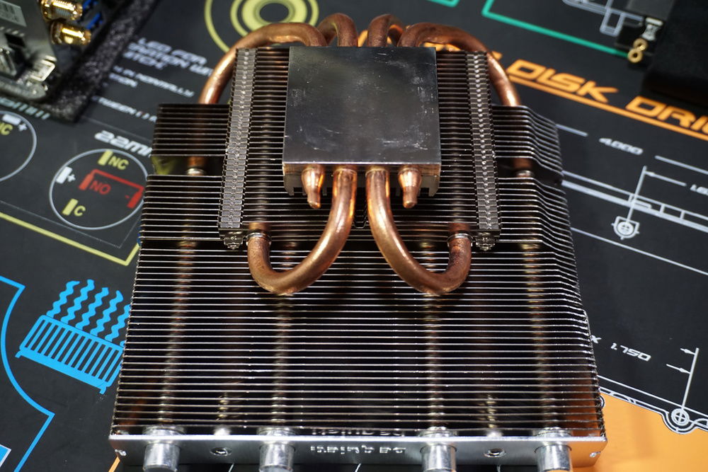 Had to trim the cooler a little to fit.