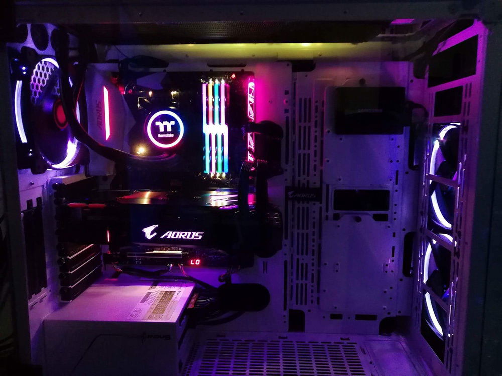 the AIO was supposed to be temporary until I got a second GPU and full custom liquid loop.