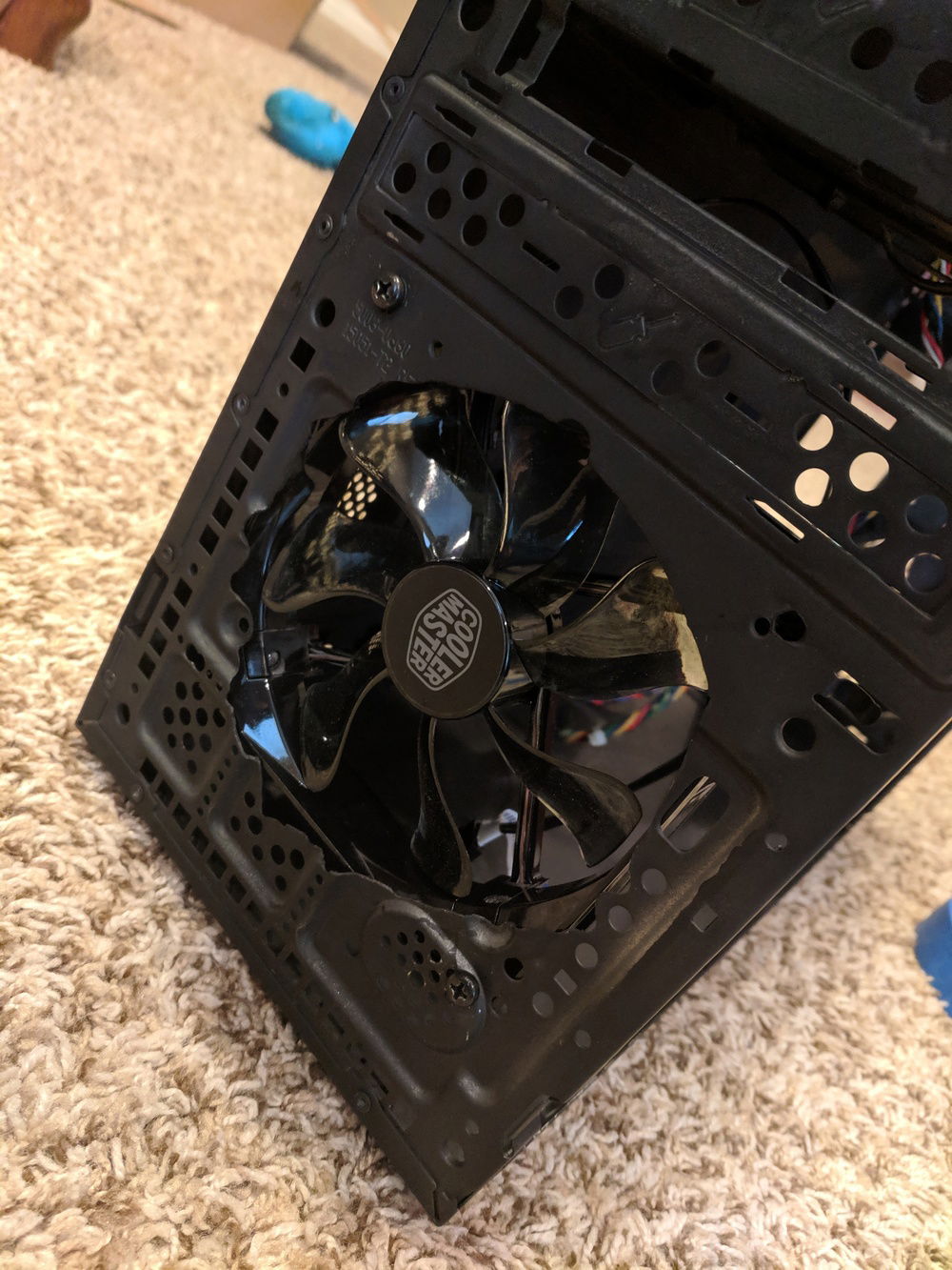 Installed 120 mm Fan