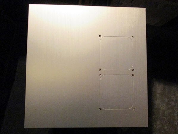 Top of case before dremeling