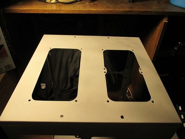 Top of case after dremeling