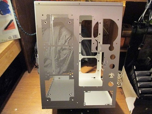 Back of case before dremeling