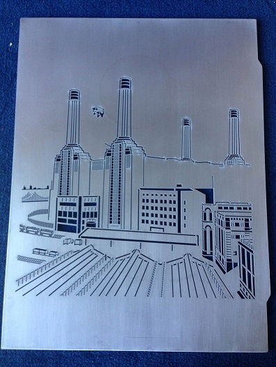 Right Panel waterjetted