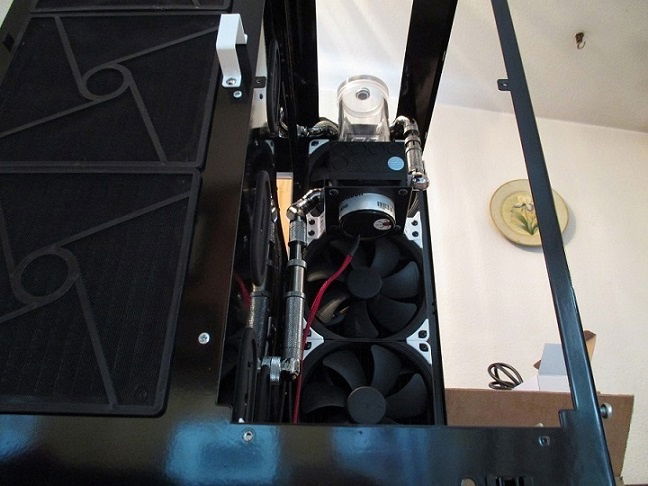 Looking up at the res