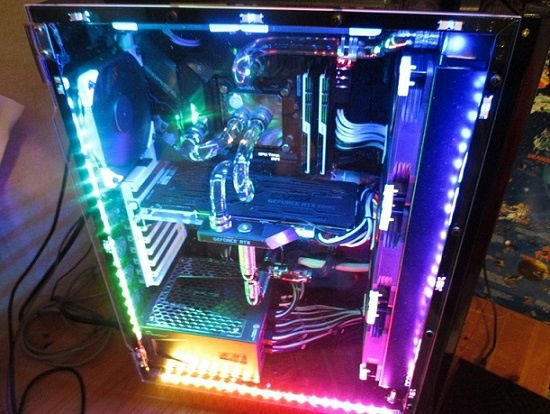 Arduino lights left side