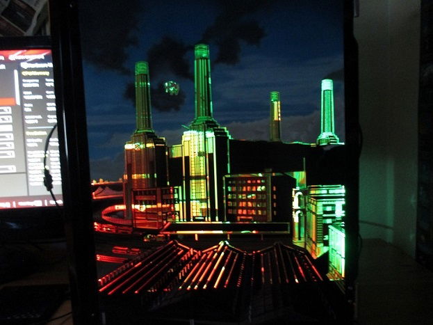 Arduino lights through right panel changing color again