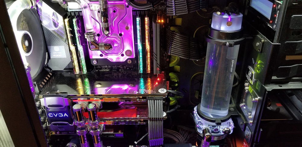 New motherboard and flowmeter / thermometer and cable mod pro cables