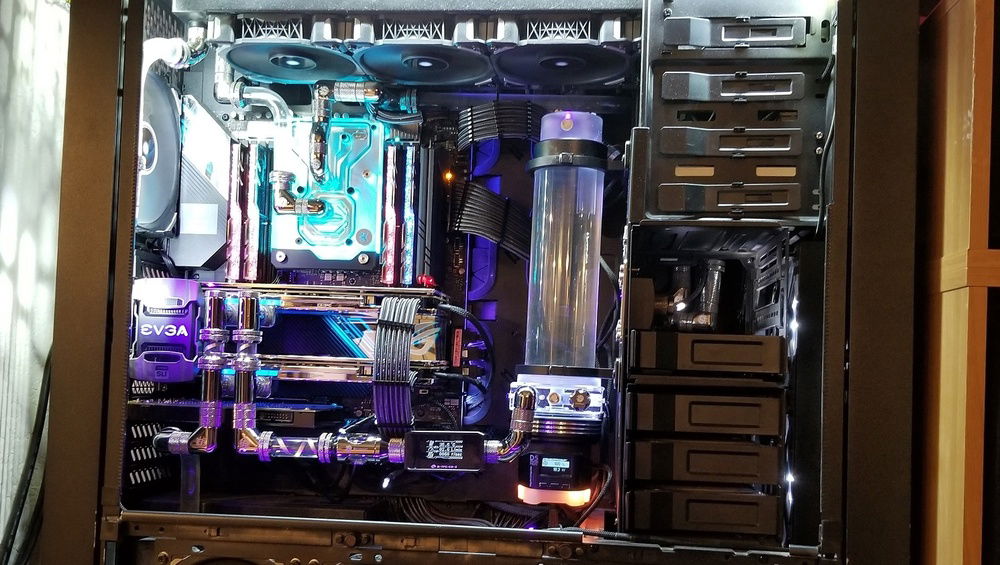 New motherboard and flowmeter / thermometer and cable mod pro cables