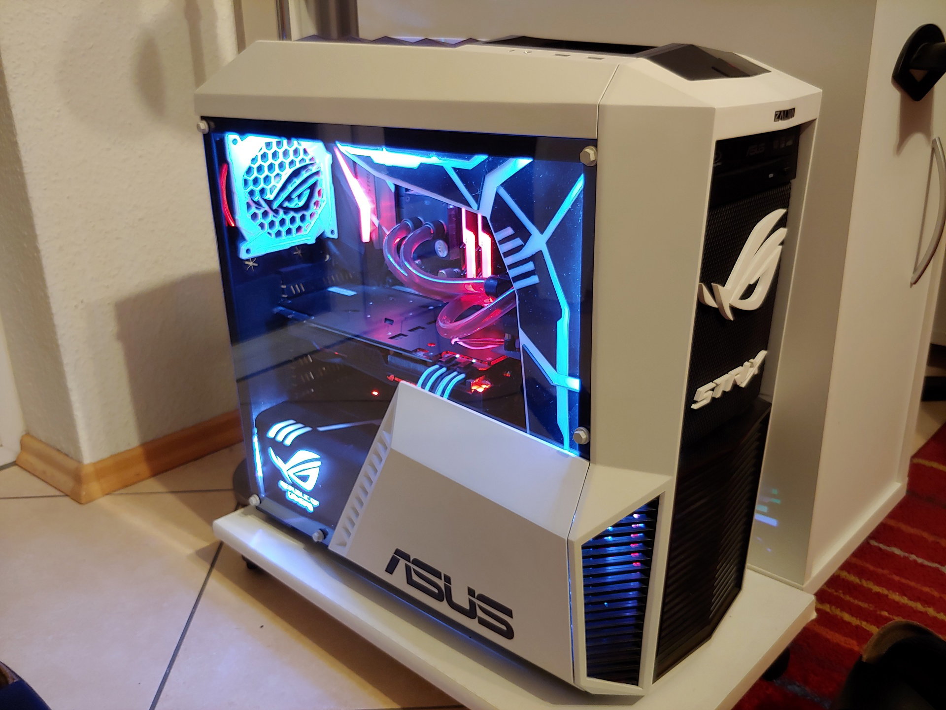 Asus Rog Z11 Custom Loop Zalman Z11 Plus Case Mod » builds.gg