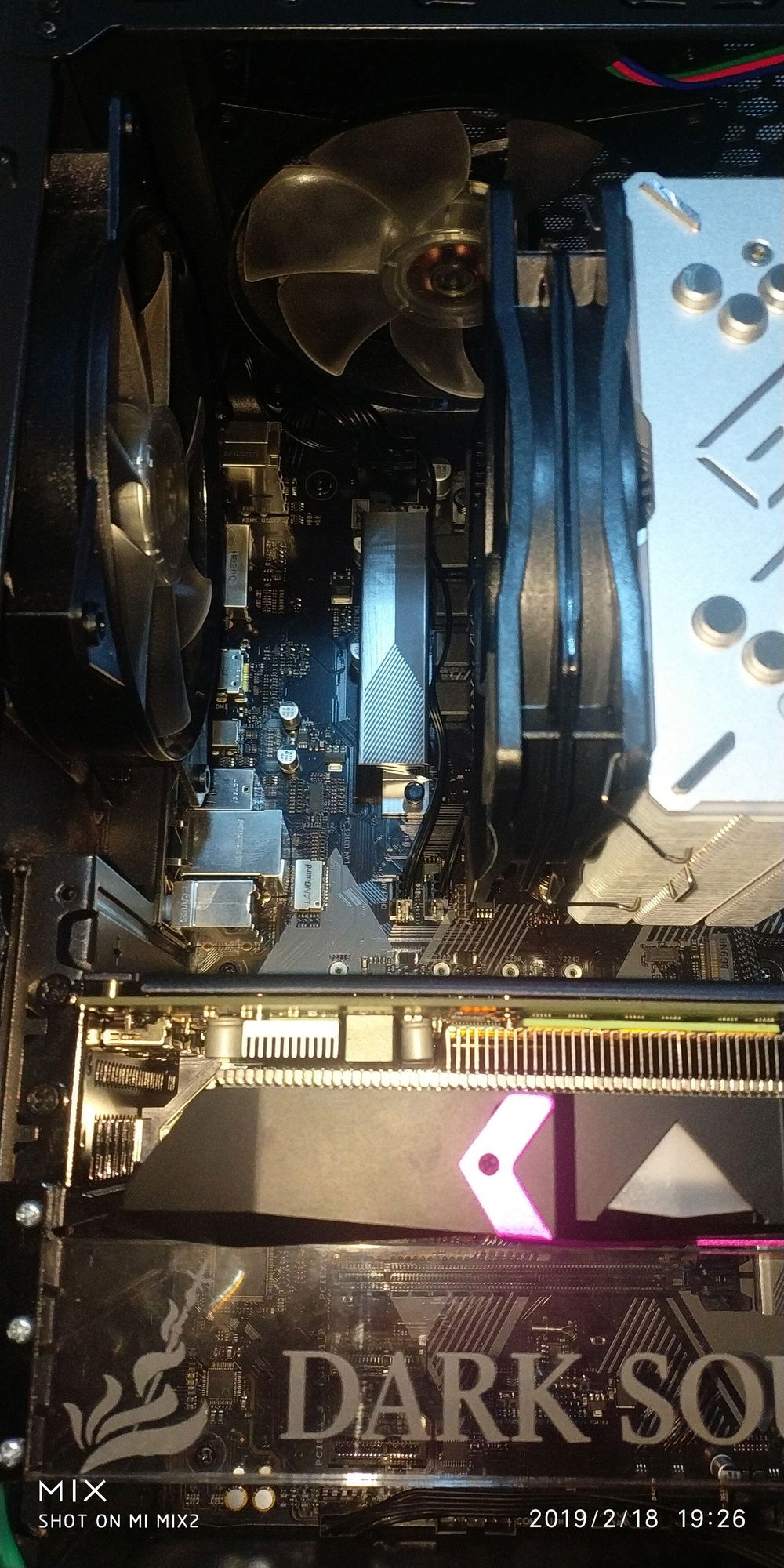GPU is RX590 From a Chinese mfrs. named Yeston