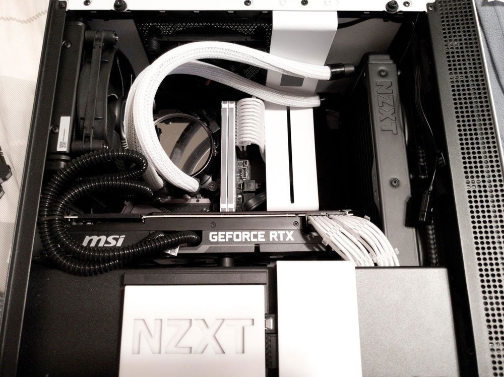 Performs amazingly, but the included fan was too loud, lol. The tubing pisses me off since there is no CableMod to make it white.. and who uses non-braided tubing nowadays anyways.. the 1080Ti SeaHawk had braided tubes..!