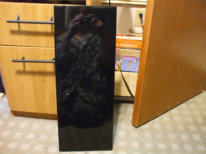 Front door after polishing