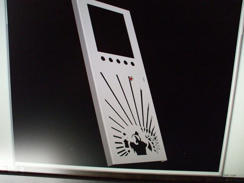 Designed a new front piece