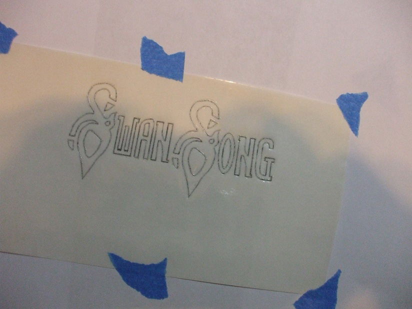 Stencil from movie scene