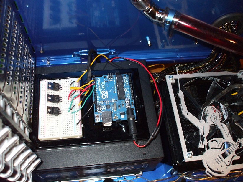 Arduino # 1 - controls right panel lights
