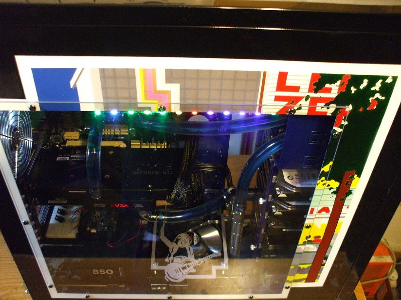 Auto RGB lights in action