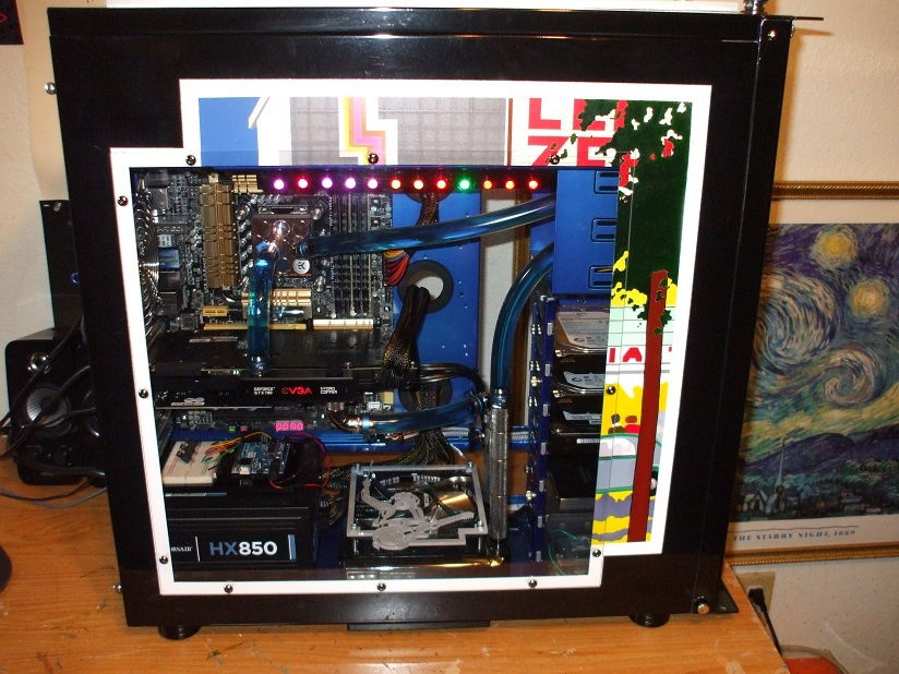 Auto RGB lights in action