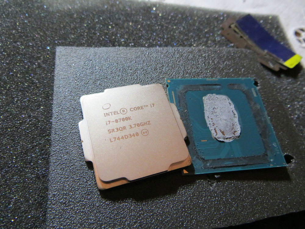 Delided cpu.