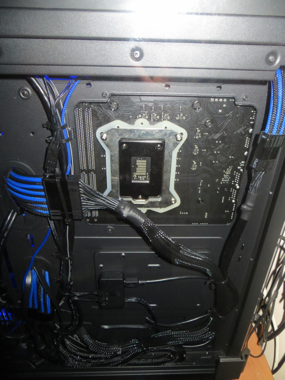 Cable management on the back.