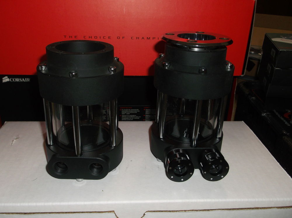 2 50mm monsoon MMRS reservoirs for filling the dual loops.