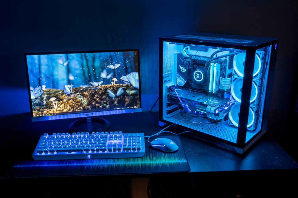 The full setup