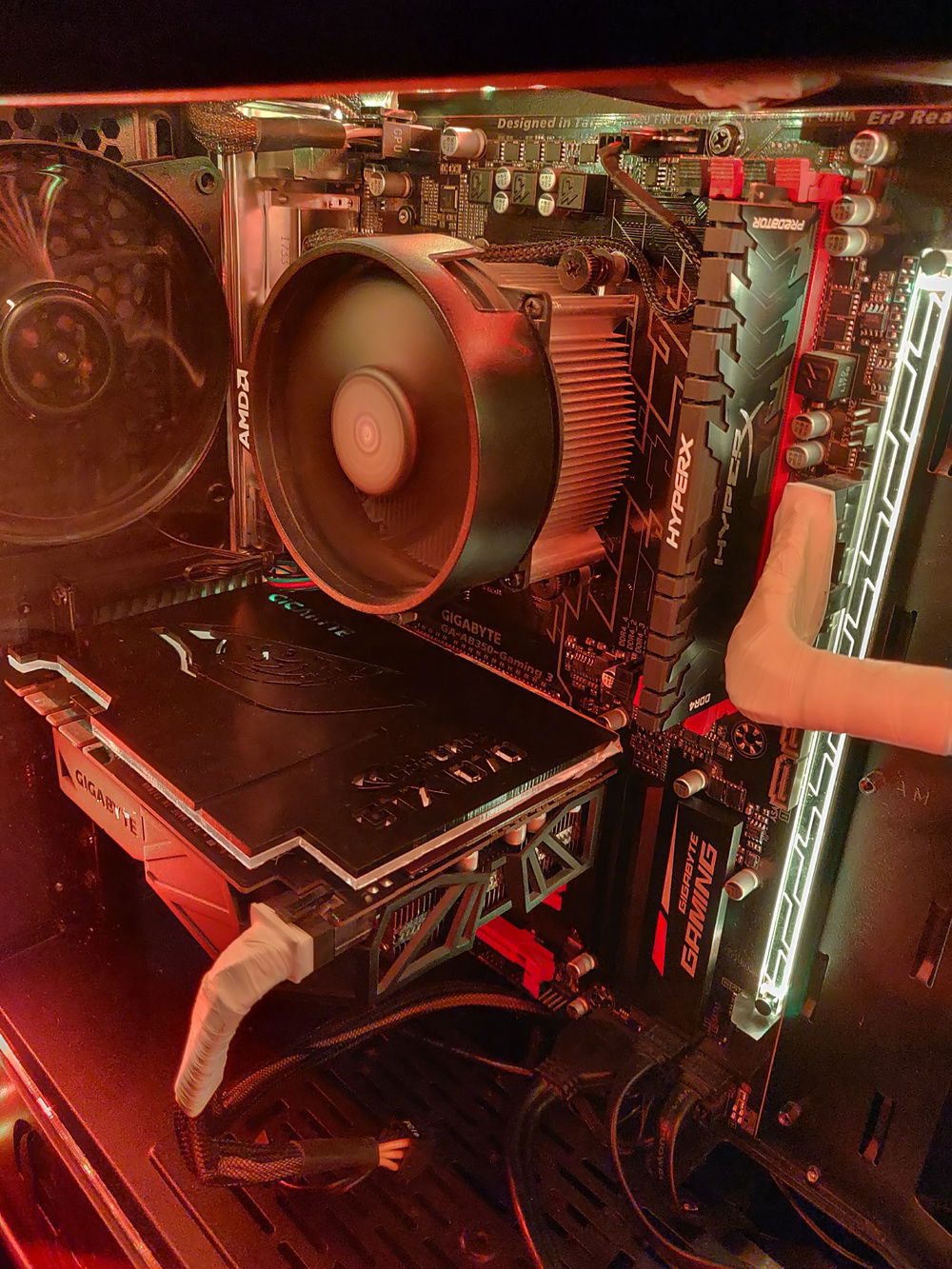 Dream PC with its full RGB glory