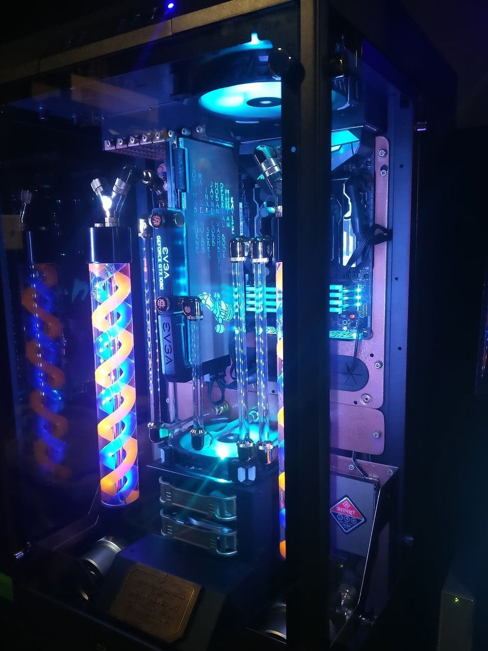 Front Right Side White Lights On