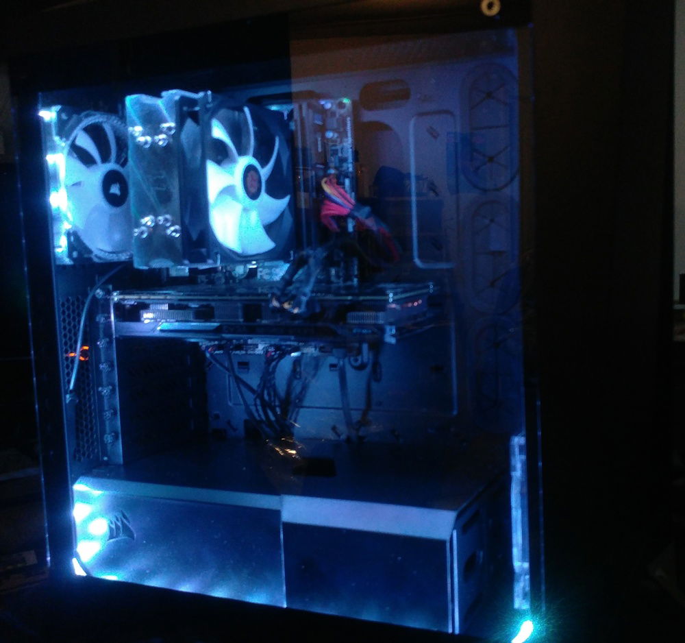 Before full power up