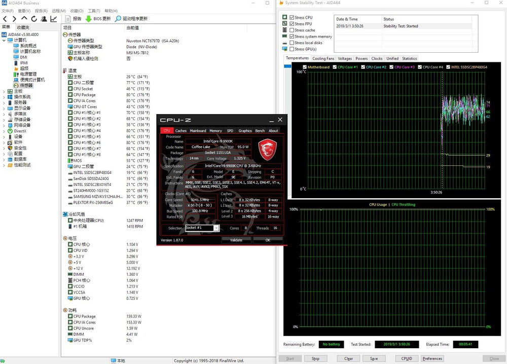 aida64 system stability test