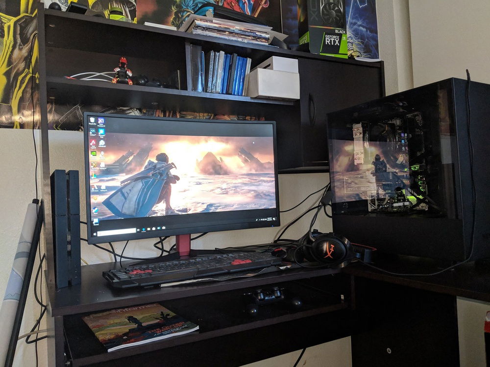 Poor lighting and set up atm, I am planning on moving soon so this is temporary.