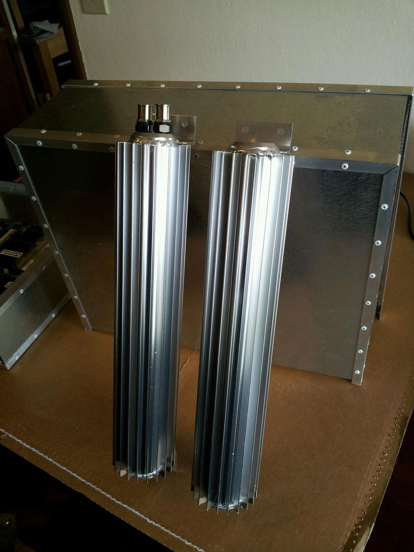 15" dual-pass transmission coolers commonly used in 4x4 applications.