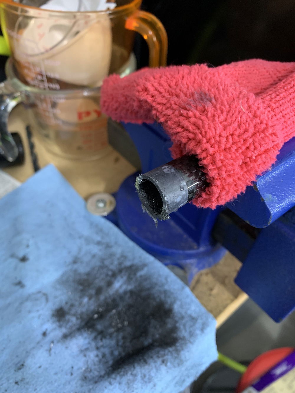 Here is what it looks like after the cut