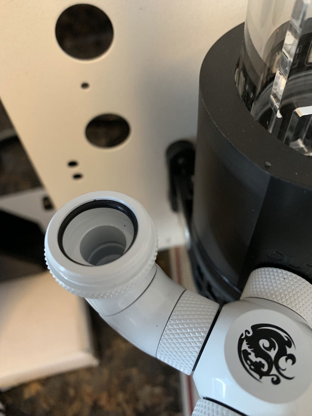 Inside fitting O-ring