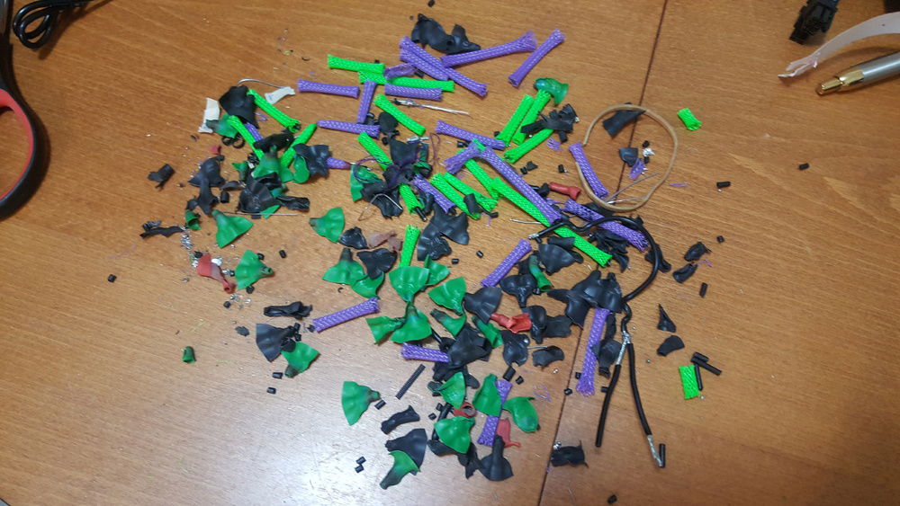 Cabling scraps - only some of