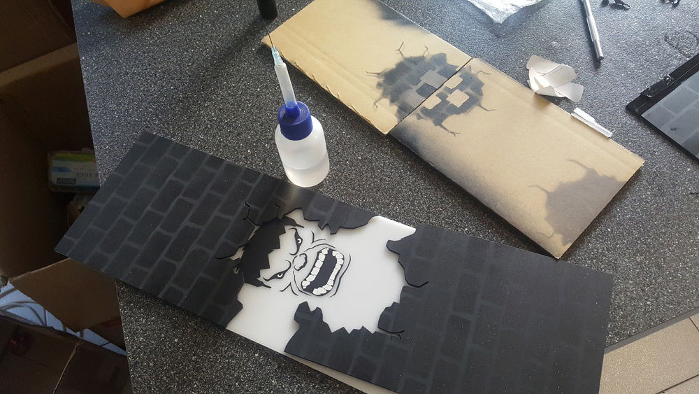 Ready for acrylic cement