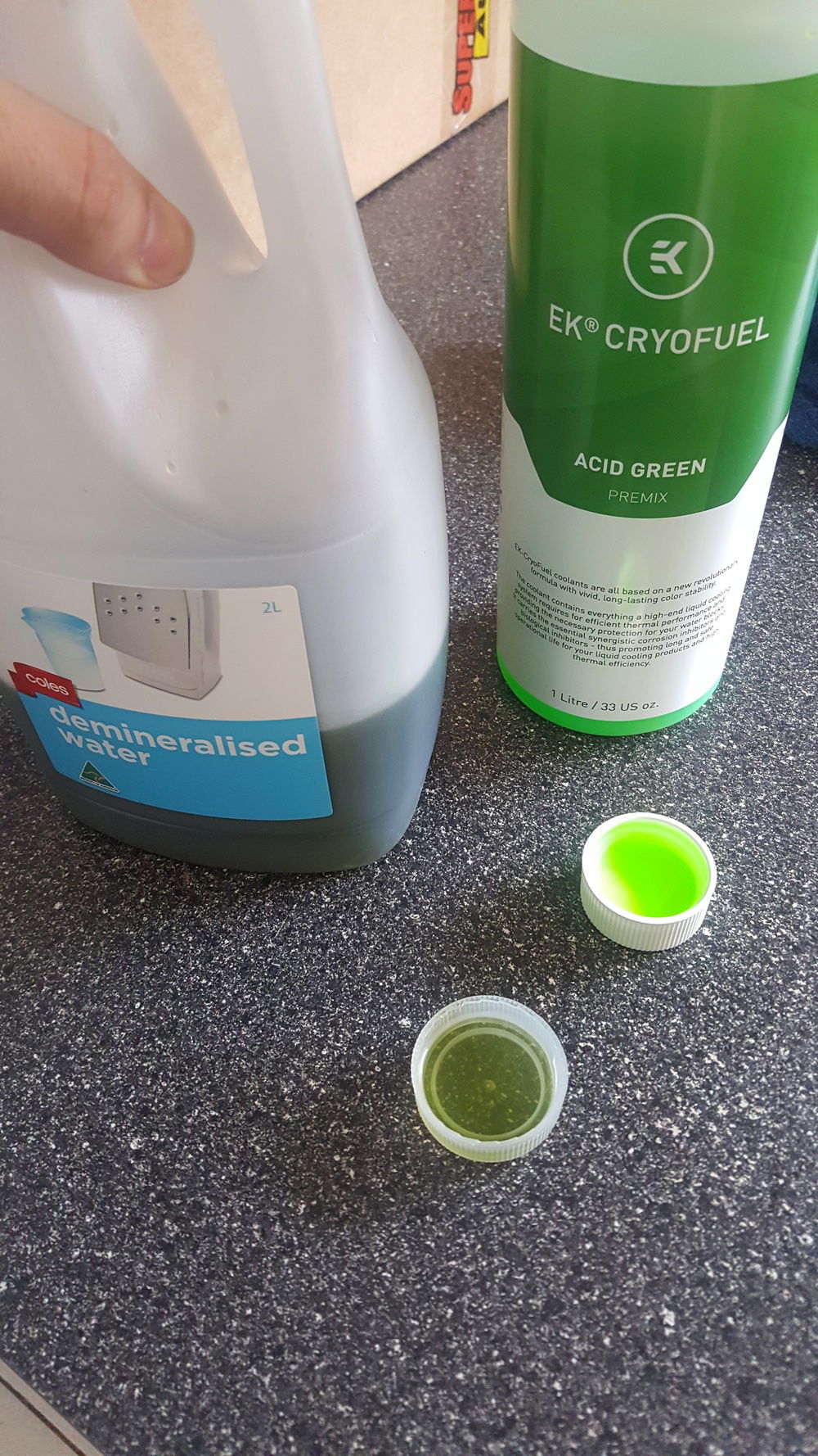 Look at the difference in that colour, new and old