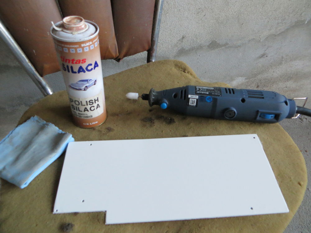 Polish custom backplates for GPUs.