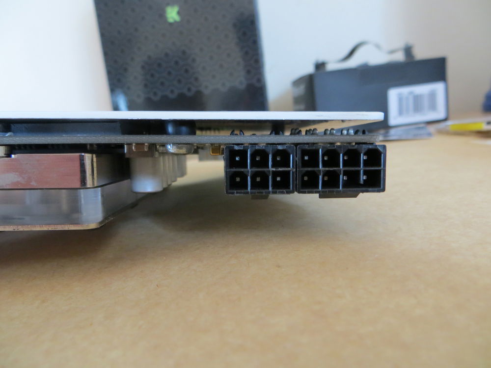 Custom backplates for GPUs assembled.