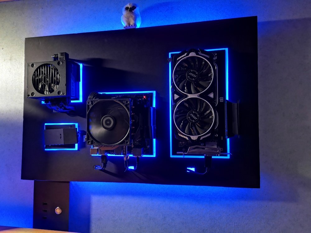 Wall Mounted Pc With Owl Buildsgg