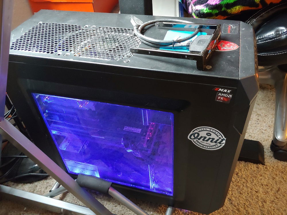 Side shot showing off my RGB