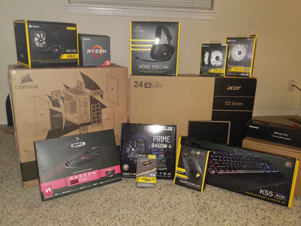 All of the Corsair products!