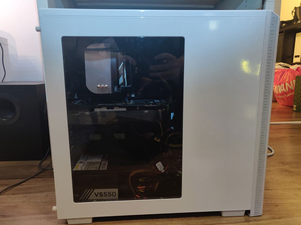 Windowed side panel view.