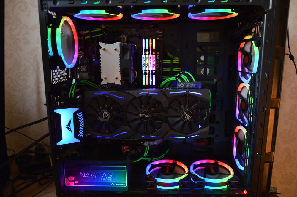 New RAM! Viper patriot (2x8GB) x2. 3200Mhz.