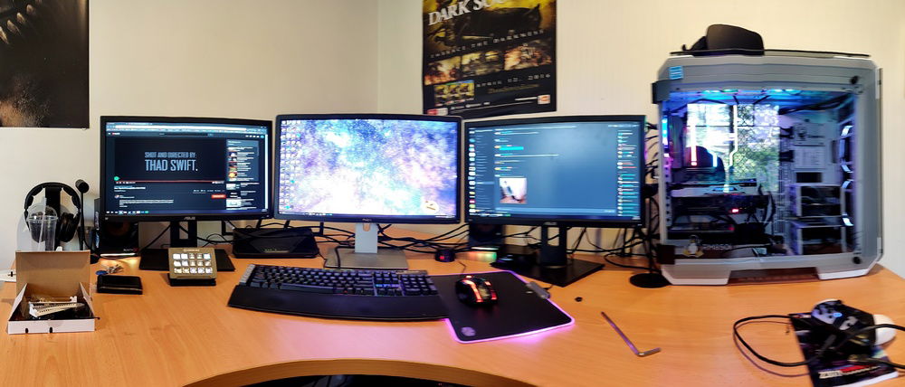 The c o m p l e t e setup