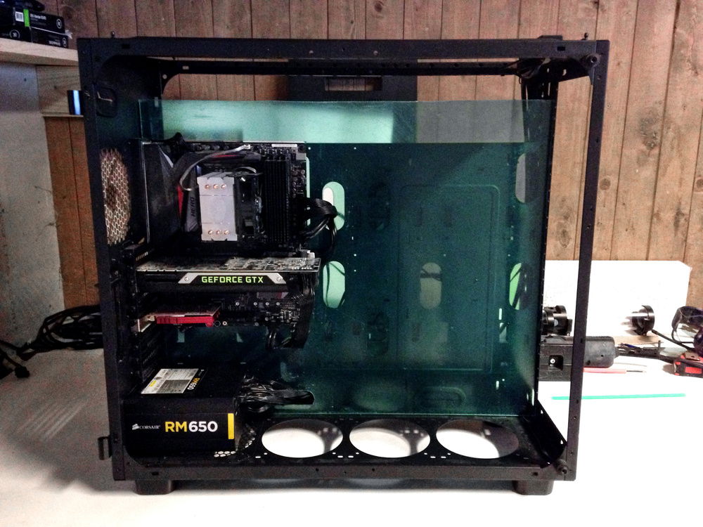 Early stage of the making